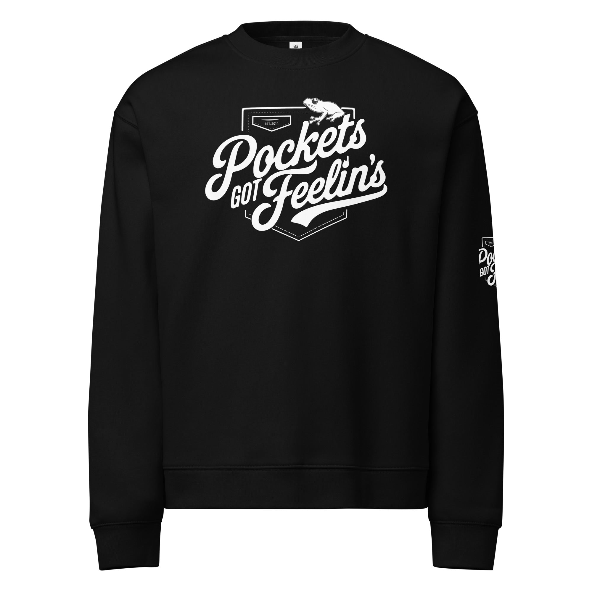 Unisex relax crew neck sweatshirt
